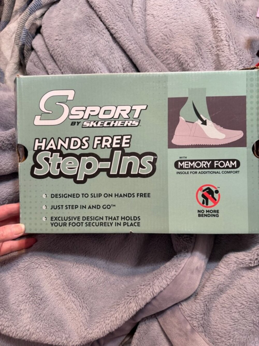 Sport Skechers NEW Prancie Red Hands Free Step-Ins Memory Foam Sneakers Size 8 - Picture 8 of 8